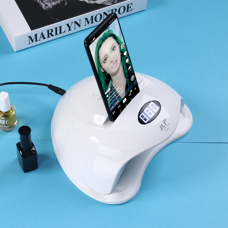 Машина за фототерапия с изкуство с нокти с притежател на мобилен телефон jlf5plus